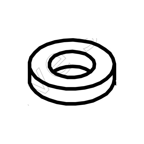 A0800092_R0-14 - rubber washer d.8x15 d.3,2