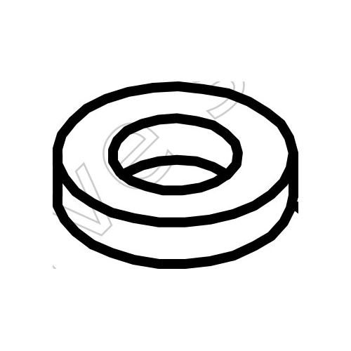 A0800092_R0-14 - rubber washer d.8x15 d.3,2