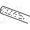 P0C2330010_R0-8 - covered silicone pipe 5x10  l.360mm