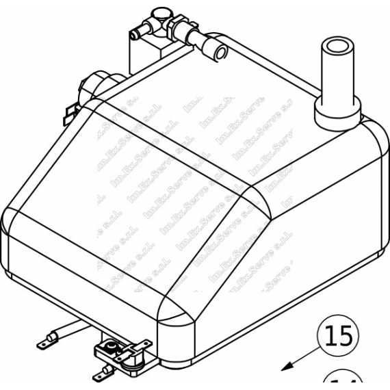 P0C2330010_R0-12 - ass.y boiler diamant aluminium 1400w