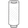 G0101-220 - long reducer 1/2-3/8-50mm