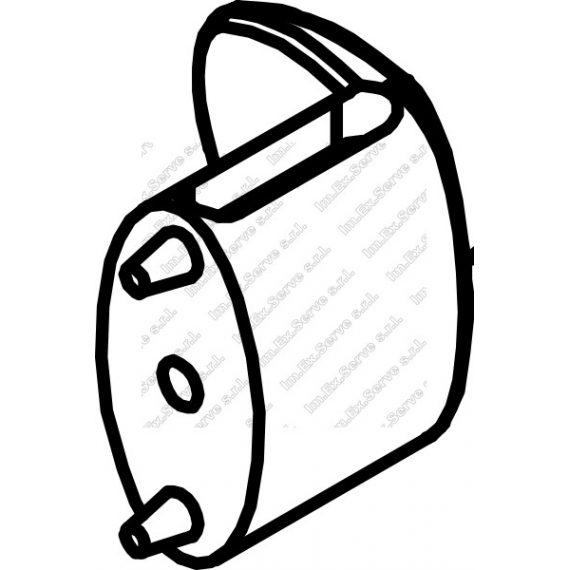 P0C2330010_R0-49 - AVVOLGICAVO IN NYLON 33X40mm NERO