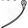 G0103-160 - CAVO  d.4,2mm L.2280MM BLU