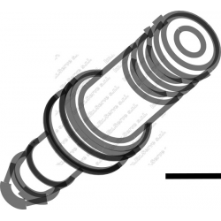 G0103-310 - brass steam pin socket d.4