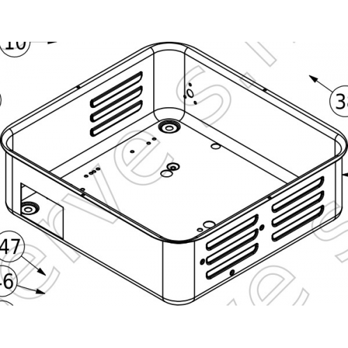 P0C2330020_R0-1 - FONDO INOX 3L MOD.B 12 C/F.S.