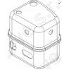 A0800108_R0-2 - insulating cover melamine + TNT boiler 1,8l sensor